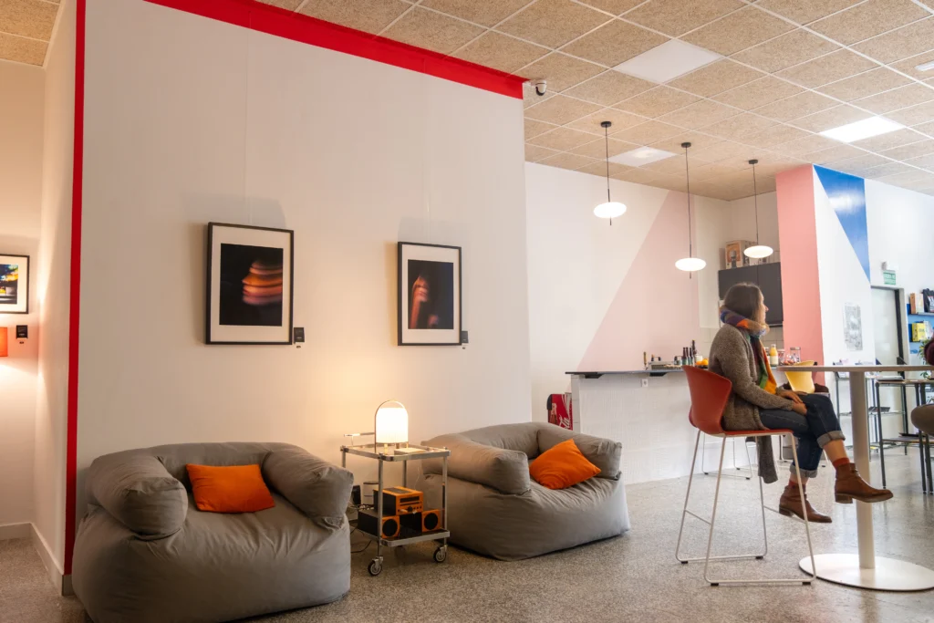 Lounge Area en Garage Coworking Valencia
